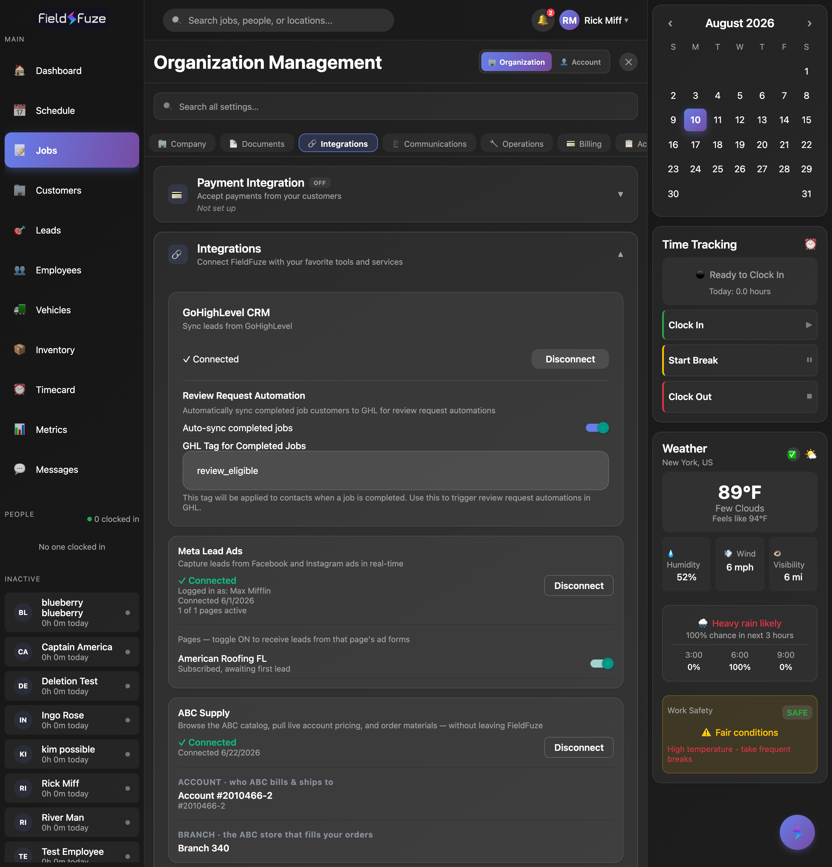 Integrations